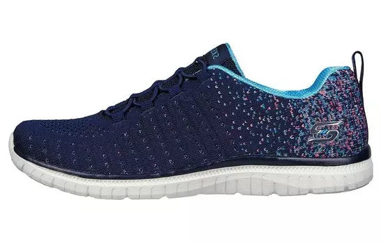 Обувь для повседневной носки, женская, с низким верхом, синяя Skechers