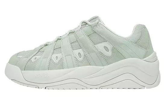 Обувь для повседневной носки Женская с низким верхом Зеленая Kswiss