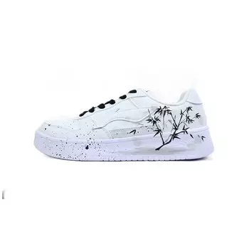 Обувь для скейтборда Pontoon Boats Men Low-Top, мужские кроссовки, Black/Grey Lining