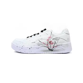 Обувь для скейтборда Pontoon Boats Men Low-Top, мужские кроссовки, Black/Pink Lining