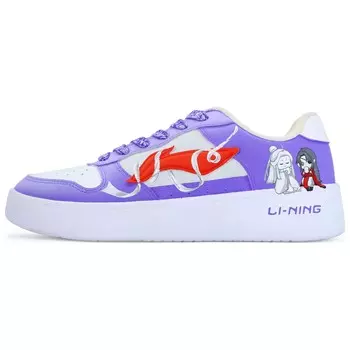 Обувь для скейтборда Pontoon Boats Men Low-Top, мужские кроссовки, Red Lining, фиолетовый