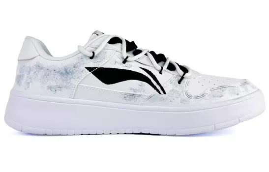 Обувь для скейтборда Pontoon Boats Men Low-Top, мужские кроссовки, Black Lining