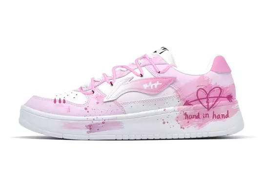Обувь для скейтборда Pontoon Boats Men Low-Top, мужские кроссовки, Pink Lining, розовый