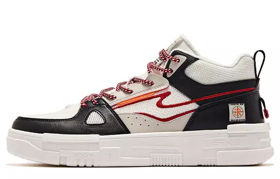 Обувь для скейтбординга Be Brave Мужская низкая черная/белая Erke