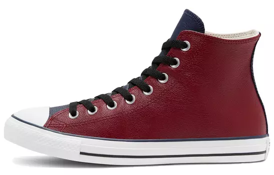 Кроссовки Chuck Taylor All Star Converse High 'Seasonal Colorblock - Team Red Obsidian'