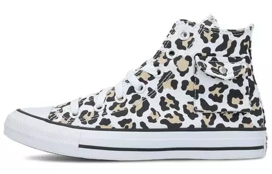 Кроссовки Converse Chuck Taylor All Star Pocket High 'Leopard'