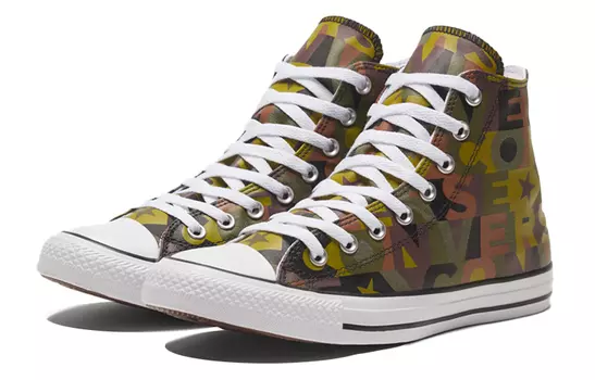 Кроссовки Converse Chuck Taylor All Star High Top 'Black Brown Yellow'