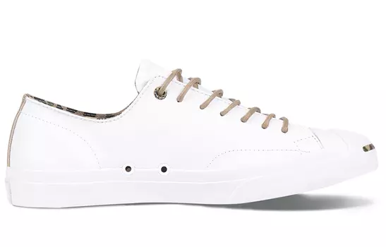 Кроссовки Converse Jack Purcell Skateboard Shoes Unisex Low-Top White