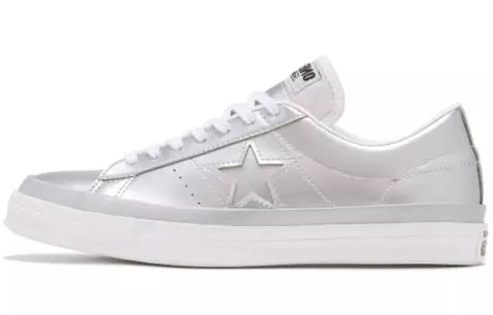 Кроссовки Converse One Star Low Silver