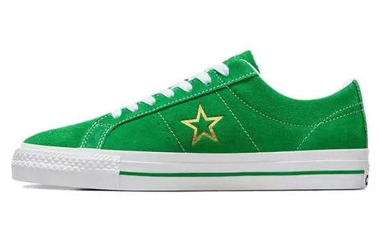 Обувь для скейтбординга Converse one star унисекс, Green Gold