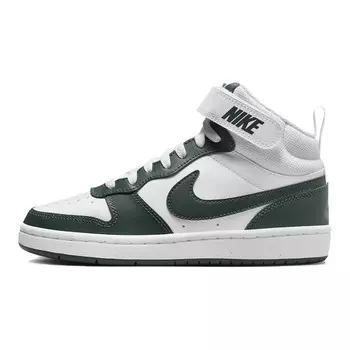 Обувь для скейтбординга Court Borough Kids GS Nike, белый/зеленый