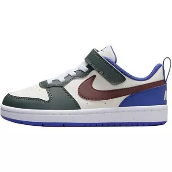 Обувь для скейтбординга Court Kids Preschool Nike, белый/сине-зеленый