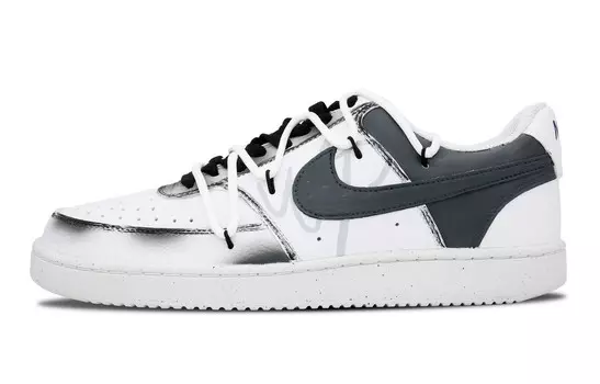 Обувь для скейтбординга Court Vision 1 Мужская низкая белая Nike