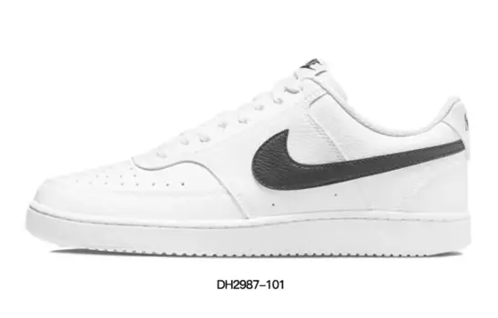 Обувь для скейтбординга Court Vision 1 Мужская низкая белая Nike