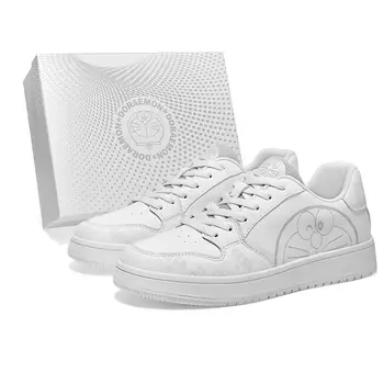 Обувь для скейтбординга Doraemon унисекс, винтажный белый