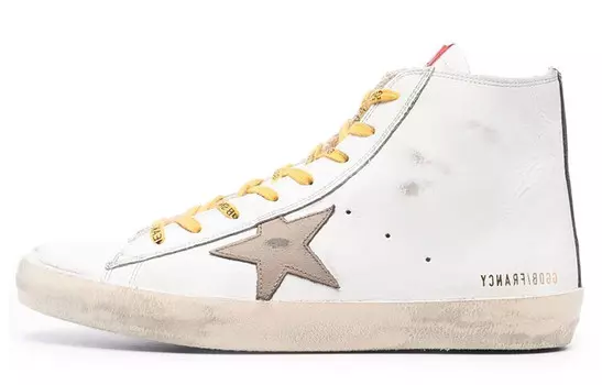 Обувь для скейтбординга Francy, мужская, с высоким верхом, белая Golden Goose