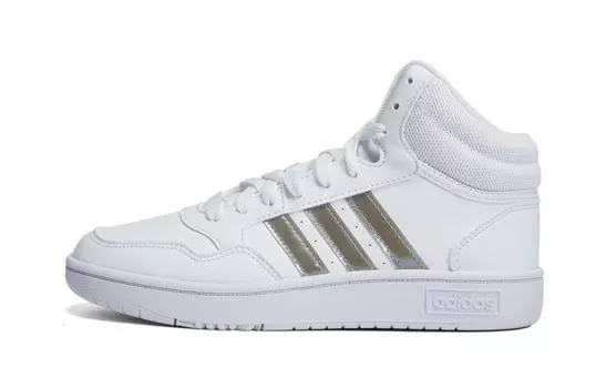 Обувь для скейтбординга Hoops Mid Kids, средняя, белая Adidas Neo