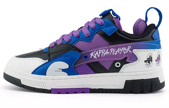 Обувь для скейтбординга Kappa унисекс, Hazy Purple/Black/Xiuyu Blue-4711