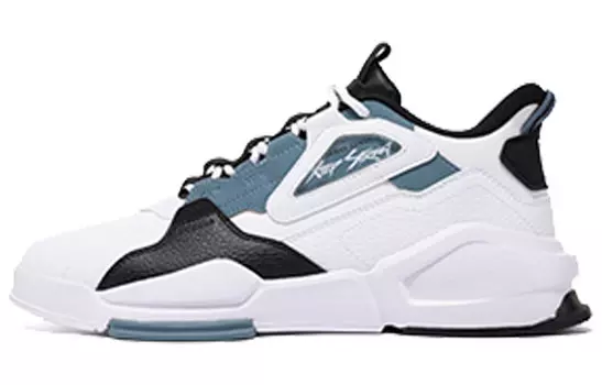 Обувь для скейтбординга Мужская низкая белая/черная/синяя Xtep