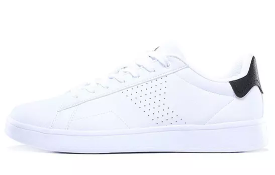 Обувь для скейтбординга Мужская низкая белая/черная Peak