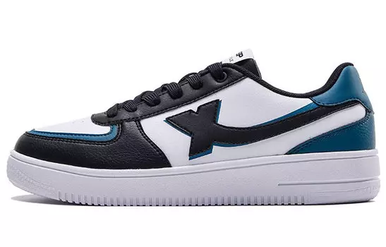 Обувь для скейтбординга Мужская низкая белая/черная/синяя Xtep