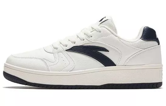 Обувь для скейтбординга Мужская низкая белая/черная Anta