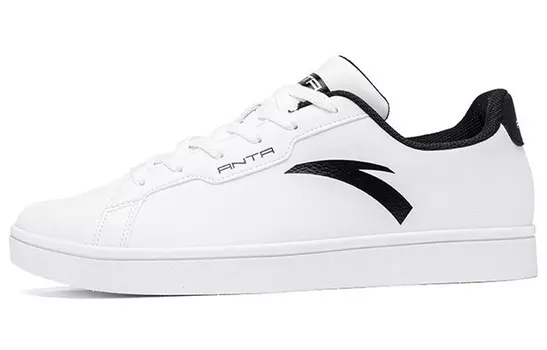 Обувь для скейтбординга Мужская низкая белая/черная Anta