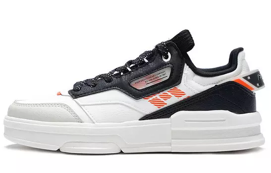 Обувь для скейтбординга Мужская низкая белая/черная Xtep