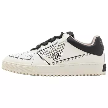 Обувь для скейтбординга Мужская Низкая Белая Emporio Armani