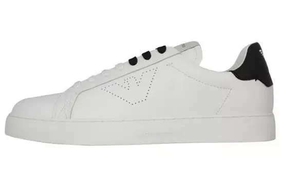 Обувь для скейтбординга Мужская Низкая Белая Emporio Armani