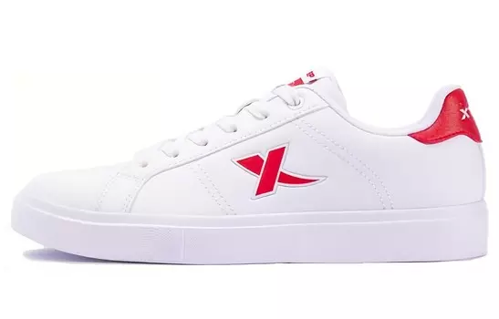 Обувь для скейтбординга Мужская низкая белая/серая Xtep