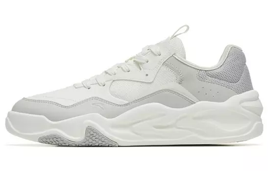 Обувь для скейтбординга Мужская низкая белая/серая Anta