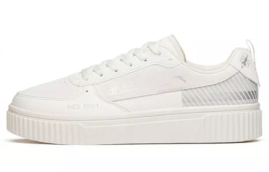 Обувь для скейтбординга Мужская низкая белая/серая Anta