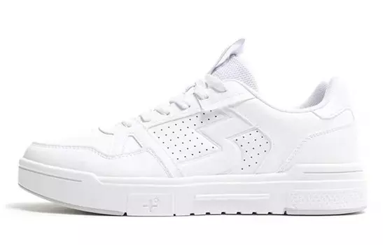 Обувь для скейтбординга Мужская низкая белая/серая 361°