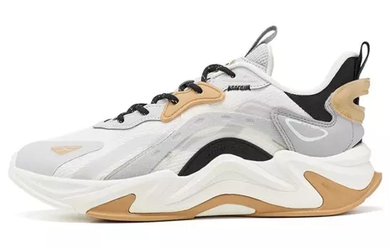 Обувь для скейтбординга Мужская низкая, белая/серая/коричневая Xtep