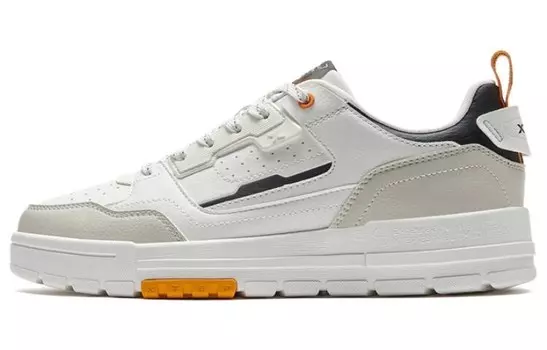 Обувь для скейтбординга Мужская низкая белая/серая/черная Xtep