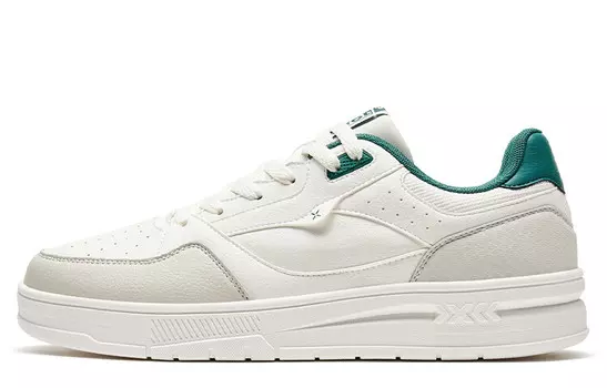 Обувь для скейтбординга Мужская низкая белая/серая Xtep