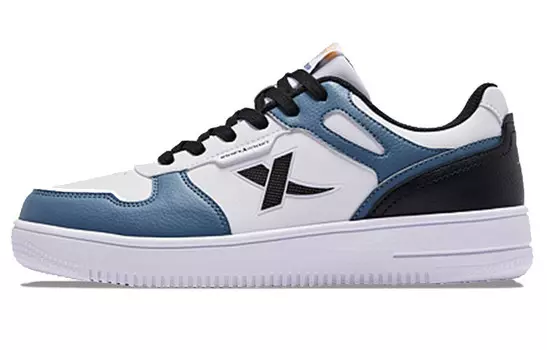 Обувь для скейтбординга Мужская низкая белая/синяя/черная Xtep