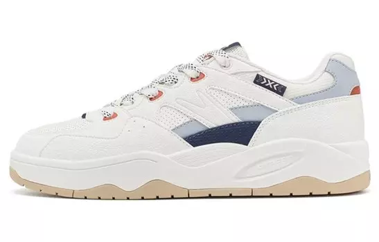 Обувь для скейтбординга Мужская низкая белая/синяя Xtep