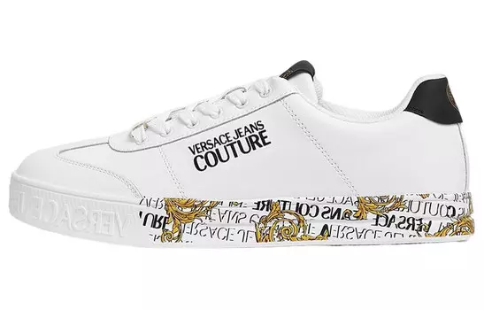 Обувь для скейтбординга Мужская Низкая Белая Versace Jeans