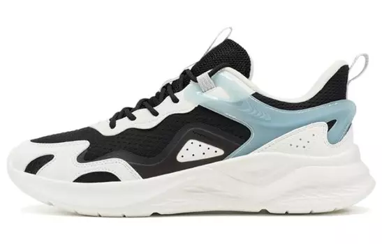 Обувь для скейтбординга Мужская низкая черная/белая/синяя Xtep