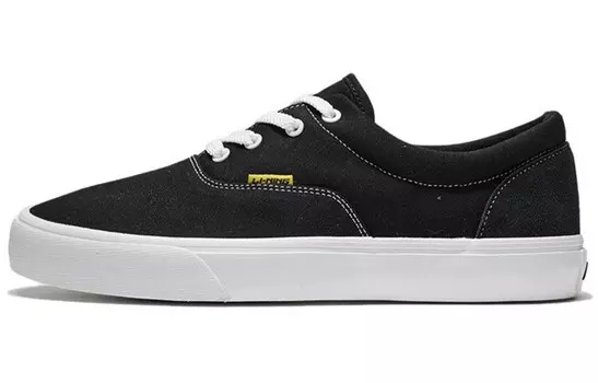 Обувь для скейтбординга Мужская низкая черная Lining