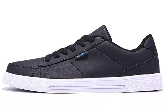 Обувь для скейтбординга Мужская низкая черная Peak