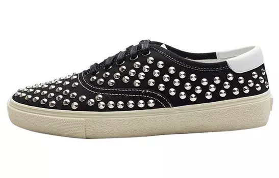 Обувь для скейтбординга Мужская низкая черная Saint Laurent