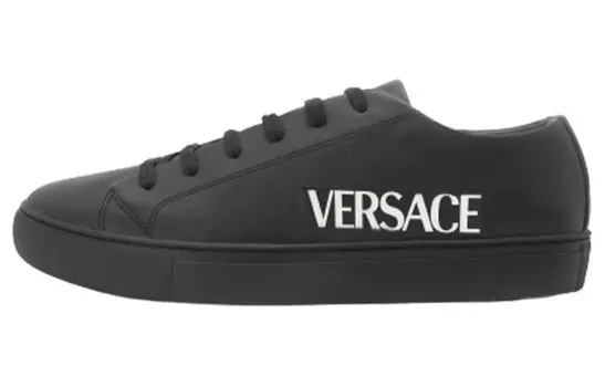 Обувь для скейтбординга Мужская низкая черная Versace