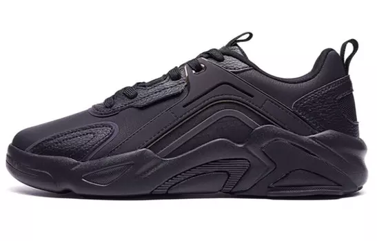 Обувь для скейтбординга Мужская низкая черная Xtep