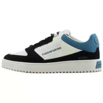 Обувь для скейтбординга Мужская низкая синяя Emporio Armani