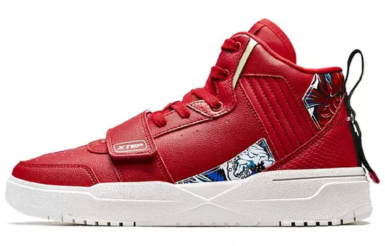 Обувь для скейтбординга Мужская с высоким верхом Красная Xtep