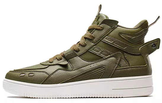 Обувь для скейтбординга Мужская с высоким верхом Зеленая Xtep