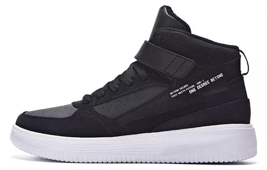 Обувь для скейтбординга Мужская Высокая Черная 361°